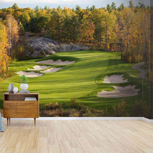 Large Wall Mural Canvas Print, 100'x144'of some Golf Course in Ontario or Whatever