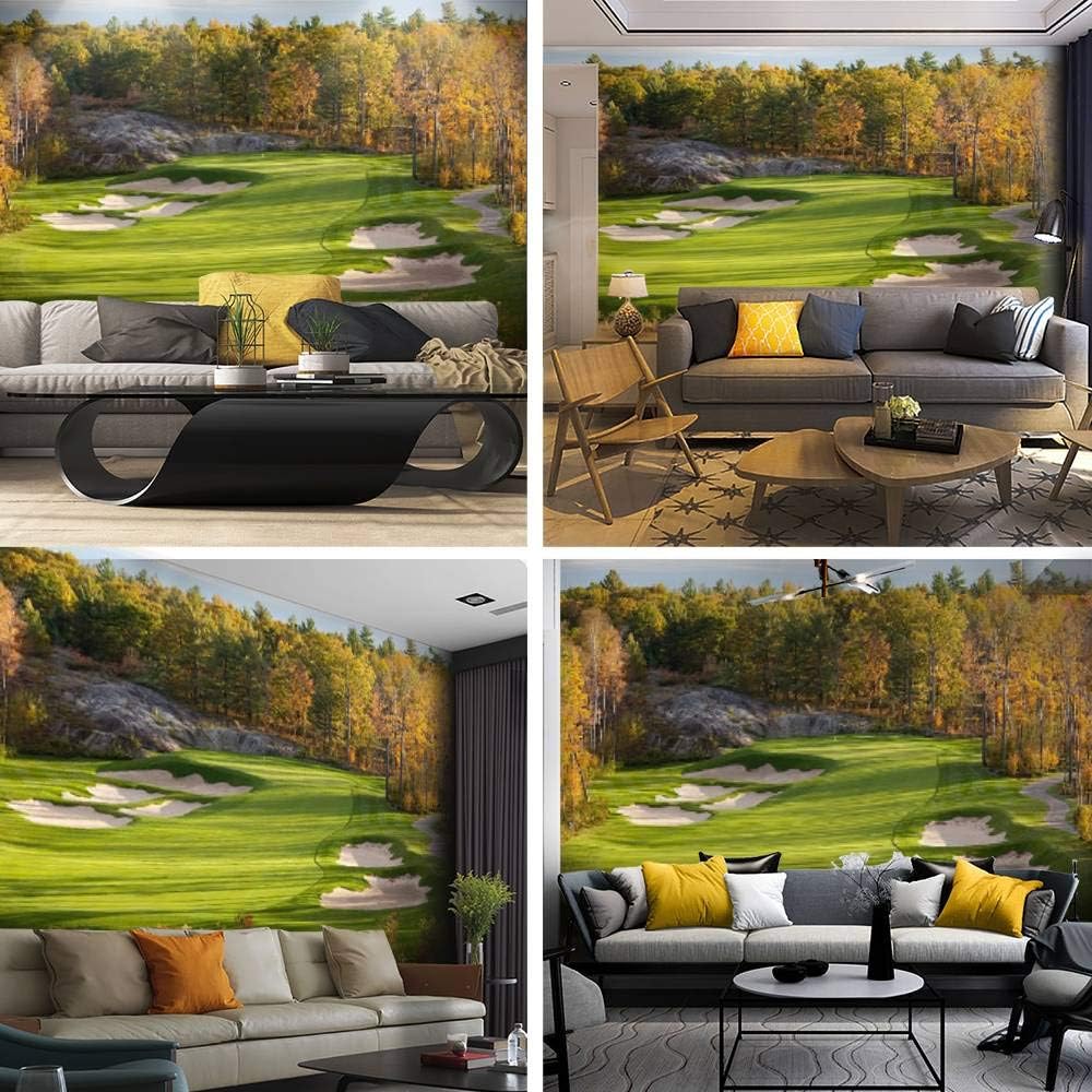Large Wall Mural Canvas Print, 100'x144'of some Golf Course in Ontario or Whatever
