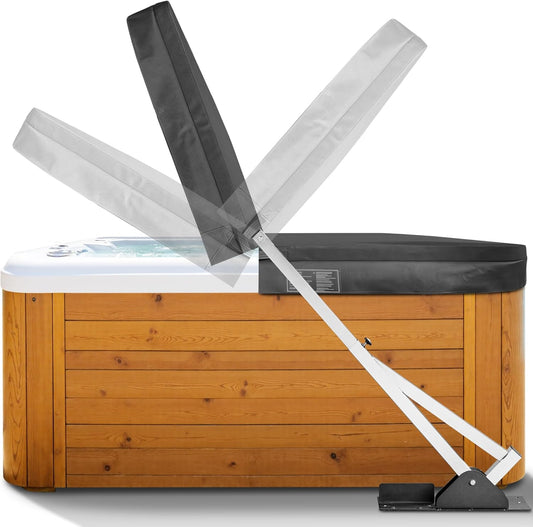 Hot Tub Cover Lifter, Rust-Proof, Adjustable Width 70-106', Heavy Duty, Easy Installation