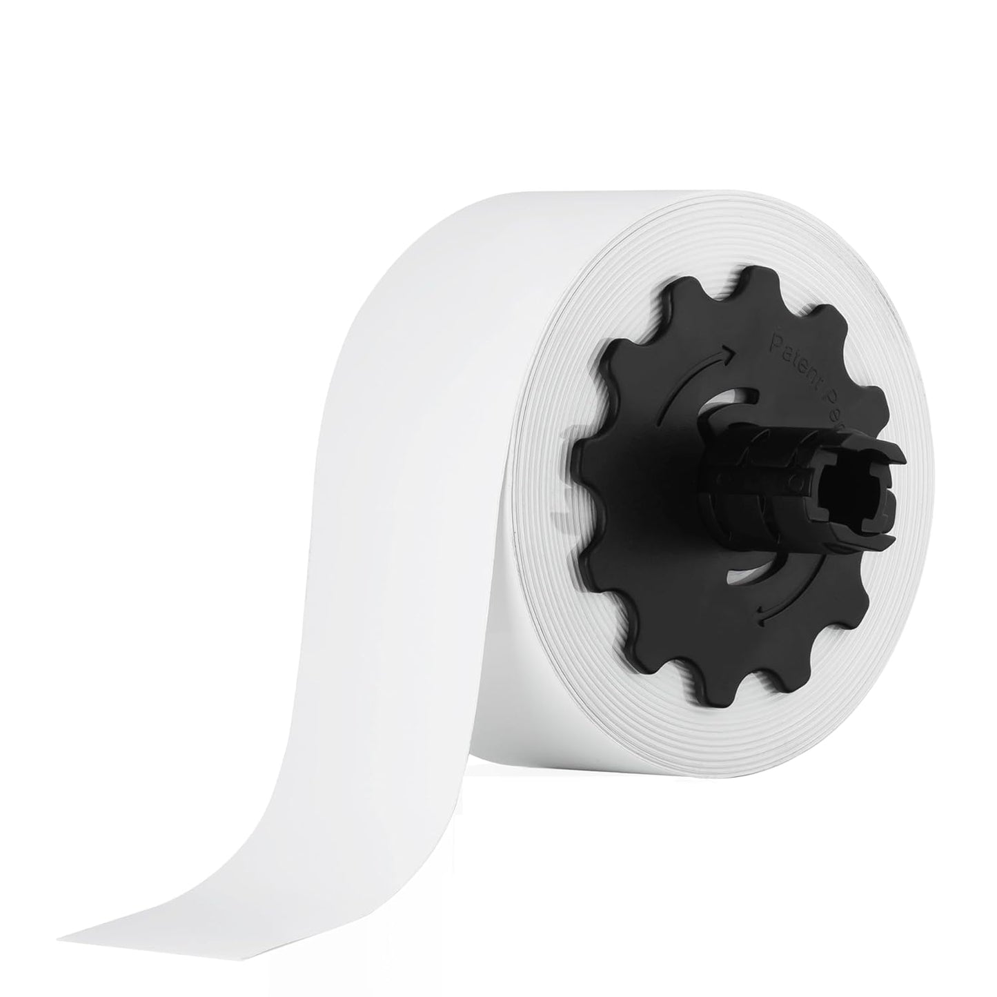 White Vinyl Tape, 150' Length, 2' Width. Durable Adhesive Vinyl Tape VNMWT-3508