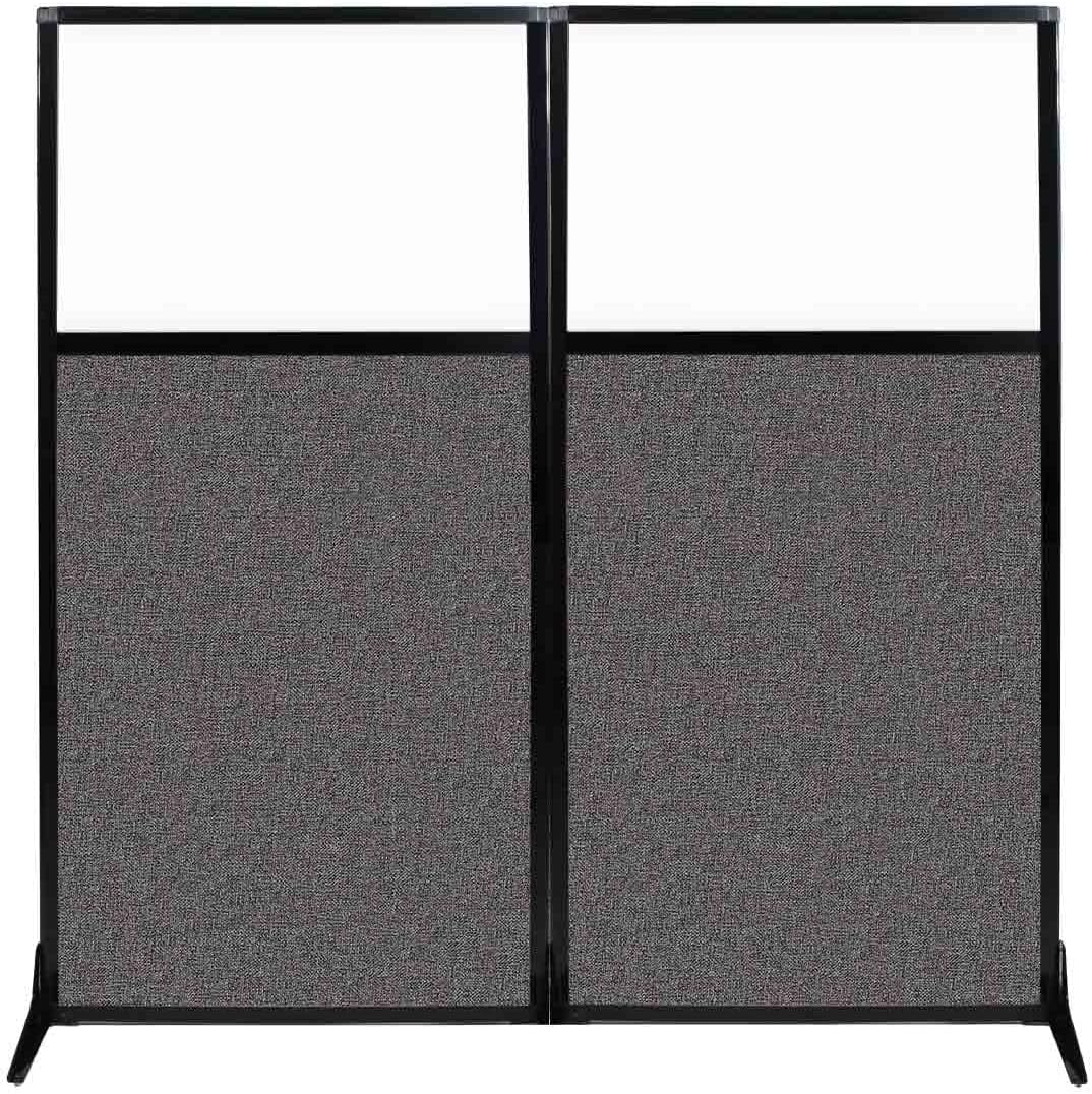 Workstation Partition, Portable Wall Divider, Modern Office Cubicle, Free Standing Privacy Screen, Flexible Work Space