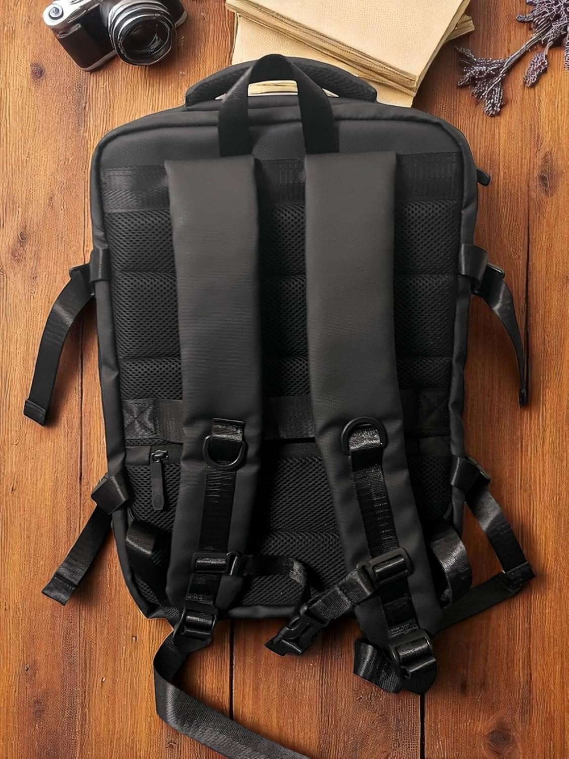 Luxury Travel Backpack Personal Item Flight Approved, Expandable Travel Backpack