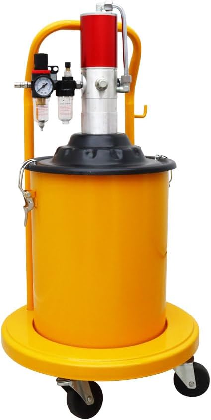 Grease Pump Air Pneumatic Lubricator 20L Compressed Injector with Gun Hose 5 Gallon