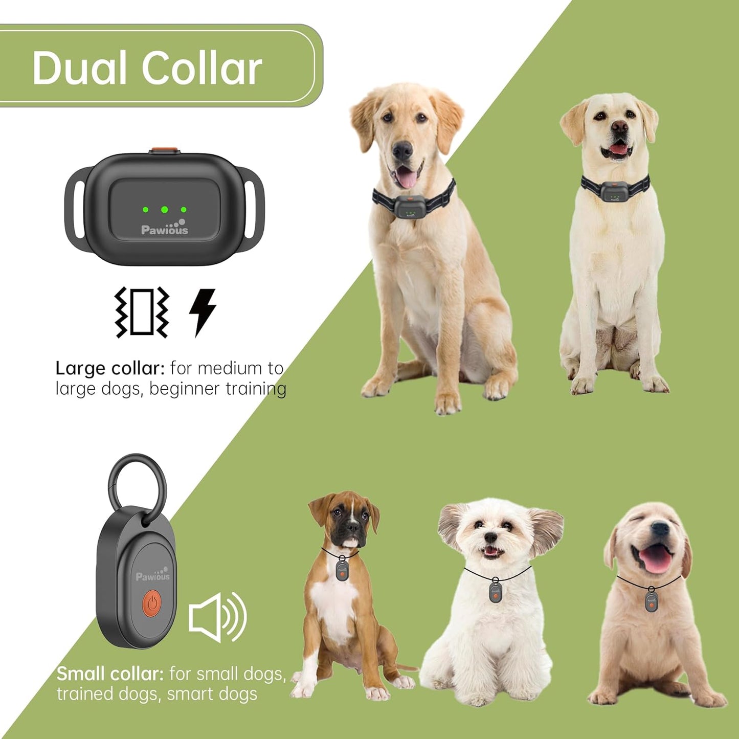 Pawious In-Ground Dog Fence Any Property Shape Pet Electric Containment, Waterproof, Underground