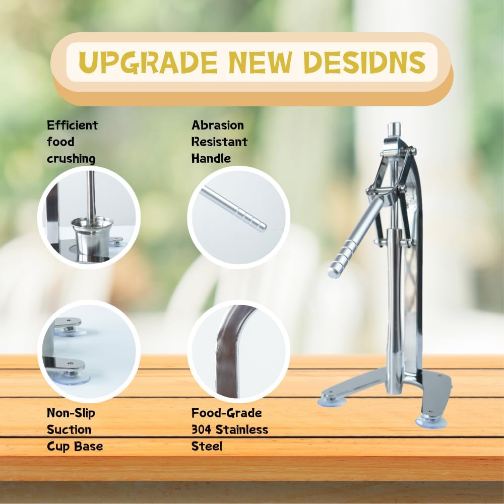 Manual Lemon Juicer Stainless Steel Press Handled Juicer Lime Squeezer Lemon Clip crusher