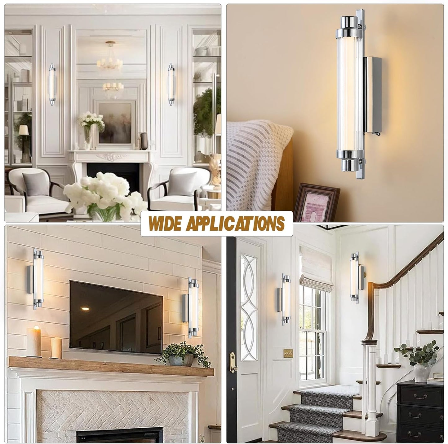 HITOO Battery Operated Wall Sconce Set of 2 12000mAh Rechargeable Battery Powered Wall Light with Remote Dimmable G