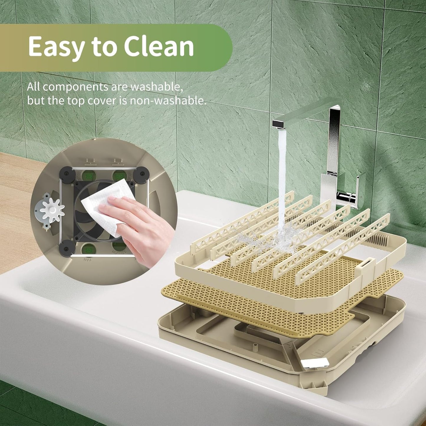 Egg Incubators for Hatching Eggs with Automatic Egg Turning and Humidity Control, Max 48 Eggs