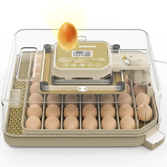 Egg Incubators for Hatching Eggs with Automatic Egg Turning and Humidity Control, Max 48 Eggs