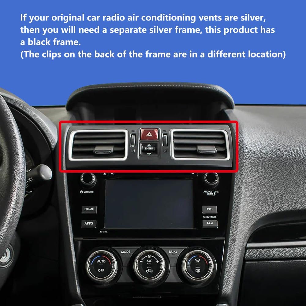 Car Radio Stereo Android 12 for Subaru Forester WRX Impreza 2013 2014 2015, 9 inch Touch Screen 2G+32G Head Unit with Carplay/An