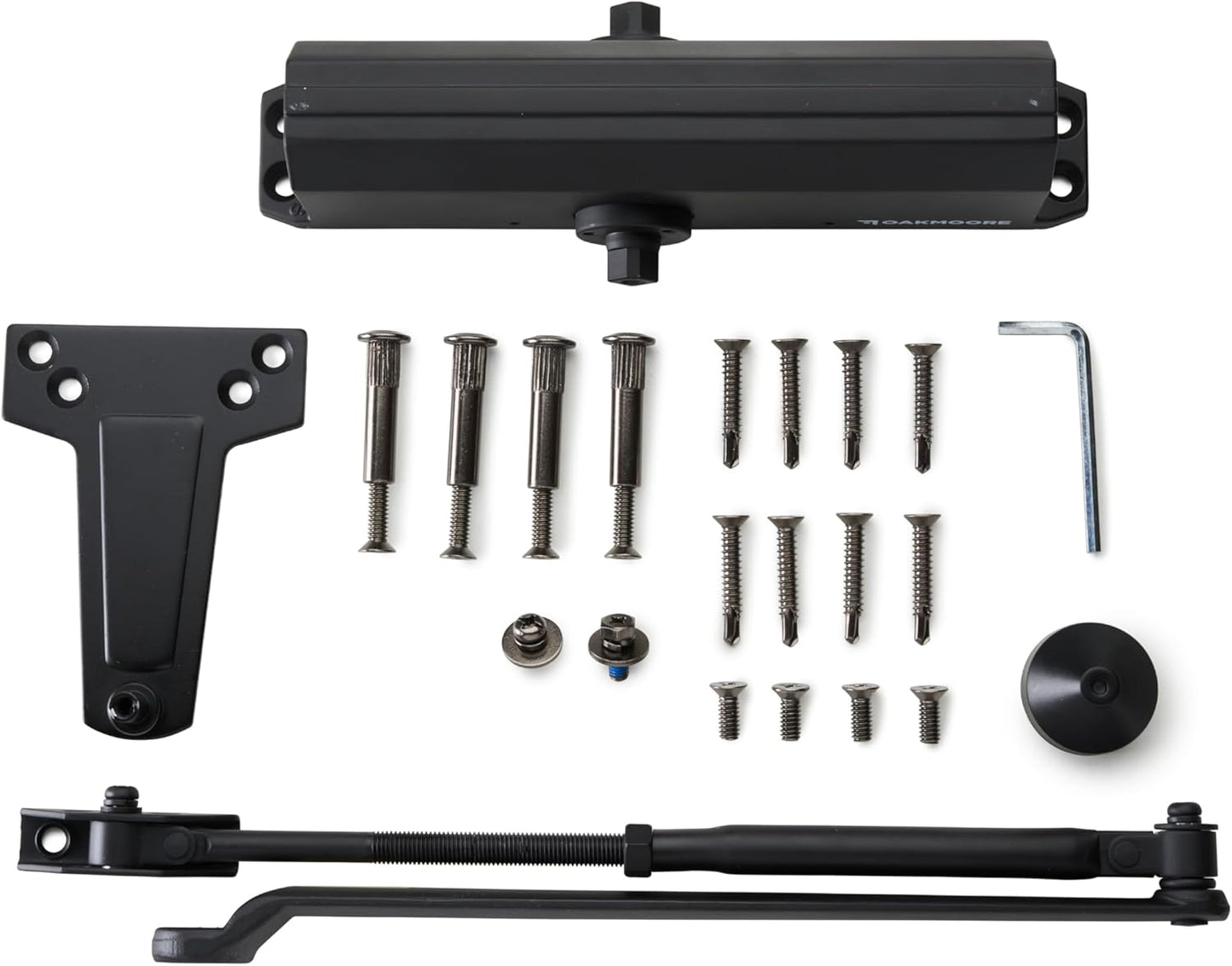 Commercial Heavy Duty Automatic Door Closer, ADA UL Grade 1 Listed Self Closing Door Hinges, Door Closers Commercial High Traffic, Aut