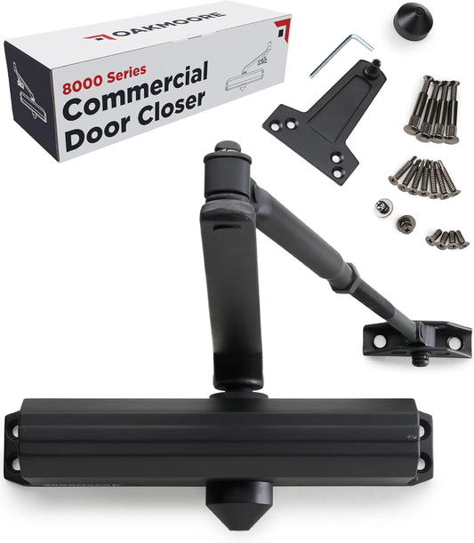 Commercial Heavy Duty Automatic Door Closer, ADA UL Grade 1 Listed Self Closing Door Hinges, Door Closers Commercial High Traffic, Aut