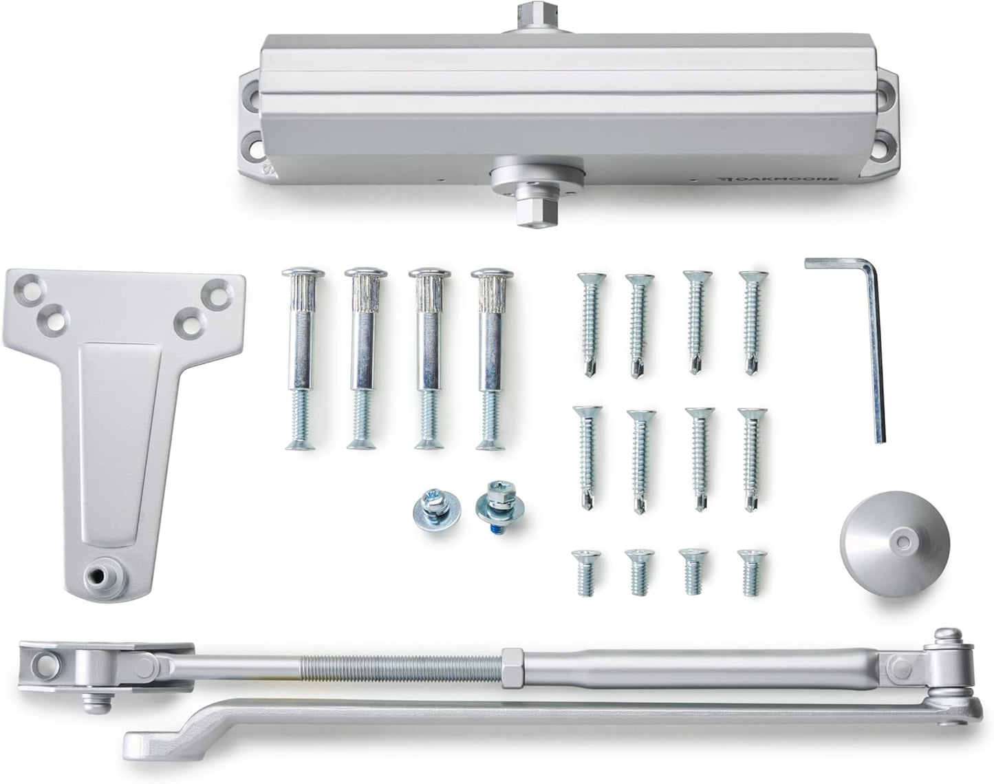 Commercial Heavy Duty Automatic Door Closer, ADA UL Grade 1 Listed Self Closing Door Hinges, Door Closers Commercial High Traffic, Aut