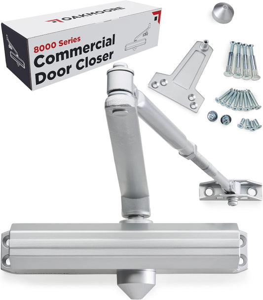 Commercial Heavy Duty Automatic Door Closer, ADA UL Grade 1 Listed Self Closing Door Hinges, Door Closers Commercial High Traffic, Aut