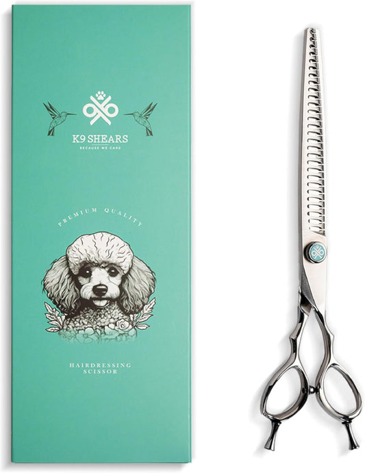 K9 Shears Dog Grooming Thinning Scissors Handcrafted, Ergonomic, VG10 Stainless Steel