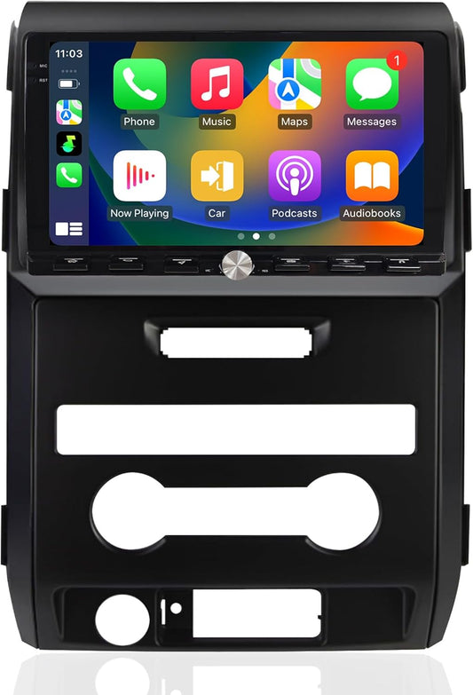 Car Radio Stereo for Ford F150 2009-2012 Replacement Carplay Android Auto GPS Navigation