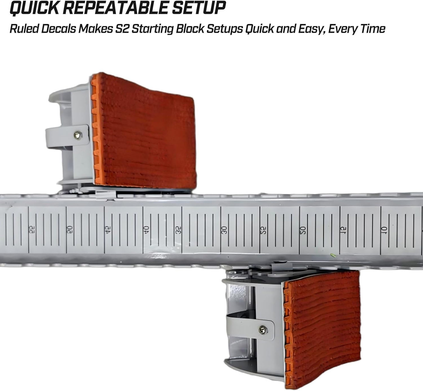 Starting Block Sprinter Pedals 6 Angle Adjustable Sprinters Track and Field Aluminum
