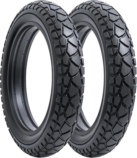 2-PCS 20' Heavy Duty Fat E-Bike Tires 20 x 4.0/98-406 Compatible with 20x4.0 20X4 E-Bike Bicycle Tires (Y-1327)