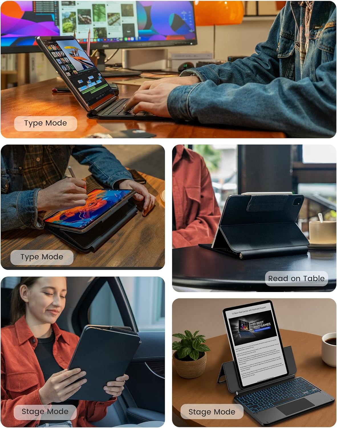 typecase Studio Keyboard Case for iPad Air 11 Pro