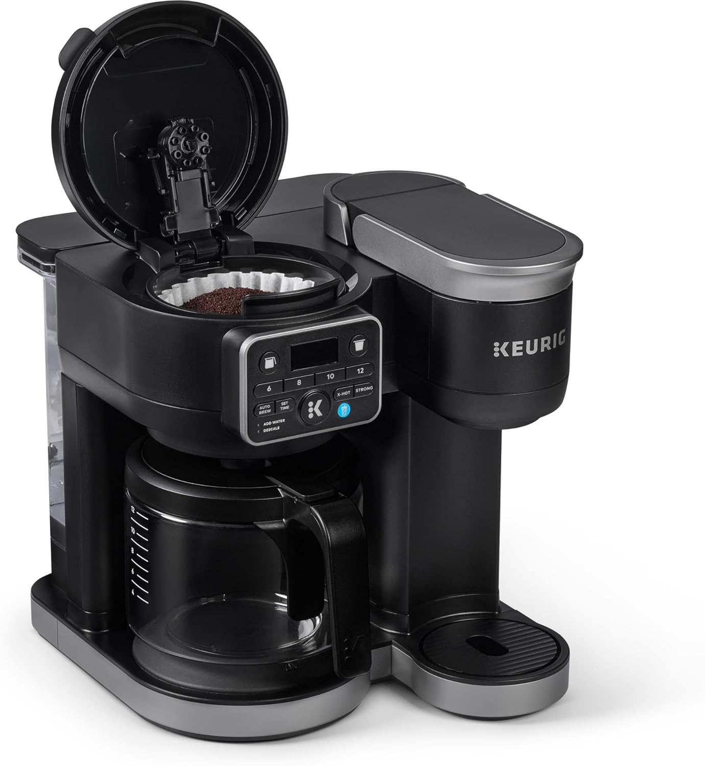 Keurig K-Duo Hot & Iced Single Serve & Carafe Coffee Maker, MultiStream Technology, 72oz Reservoir K5600