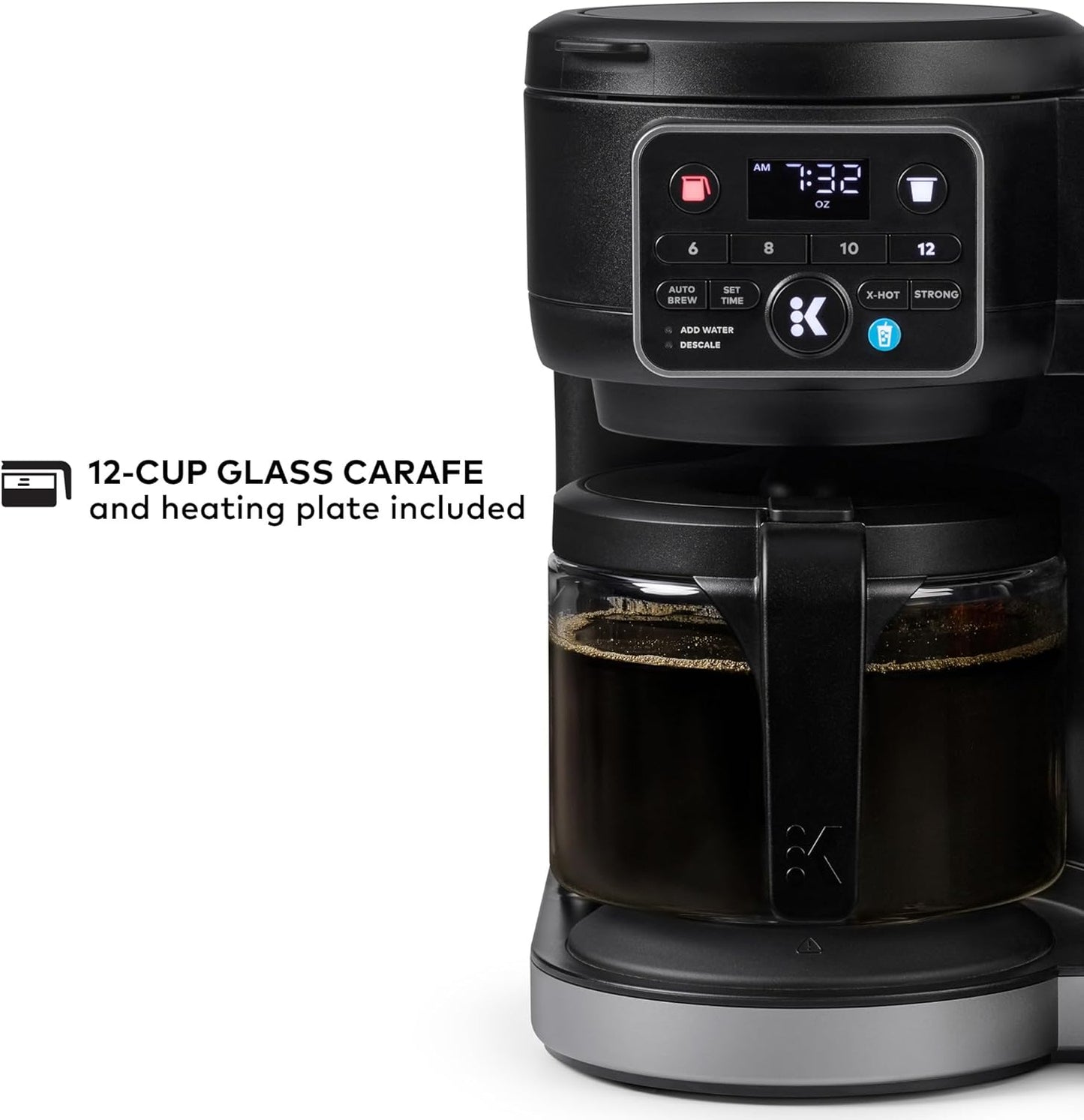 Keurig K-Duo Hot & Iced Single Serve & Carafe Coffee Maker, MultiStream Technology, 72oz Reservoir K5600