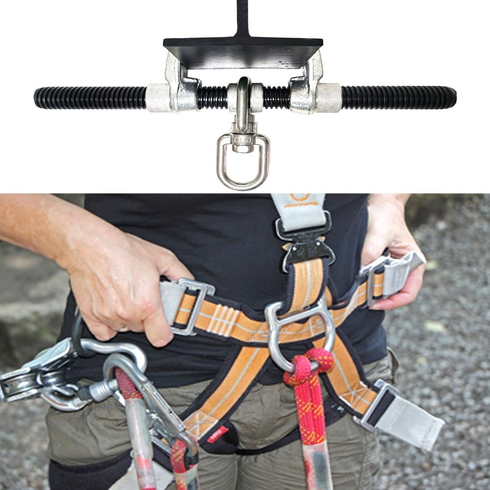 Beam Anchor; Steel I-Beam Anchor; H-Beam Anchor. Fall Protection, Fits 3-1/2-Inch To 16-1/2-Inch Wide I-Beams