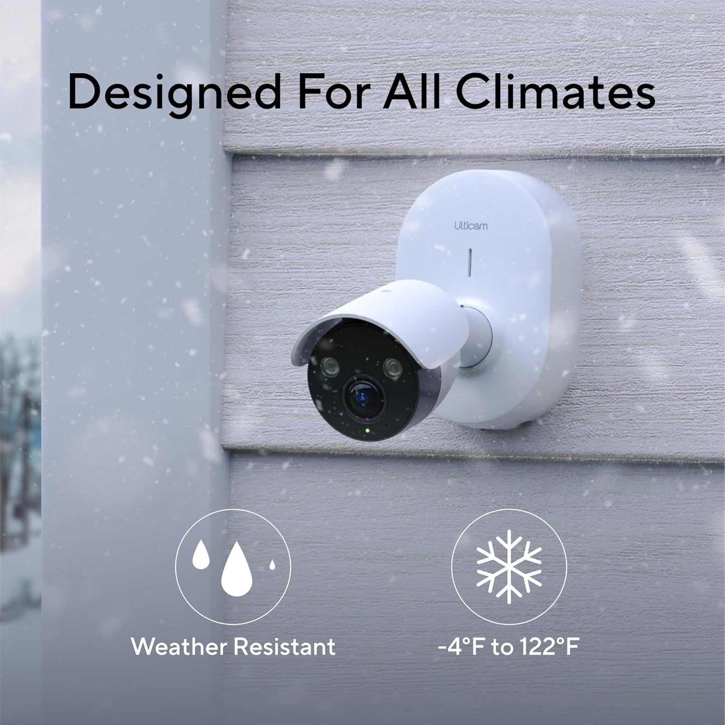 4K UHD Wired AI Security Camera, 160 Degree Wide Angle, Free 7 Day Cloud Storage, Dual PoE/WiFi Connectivity