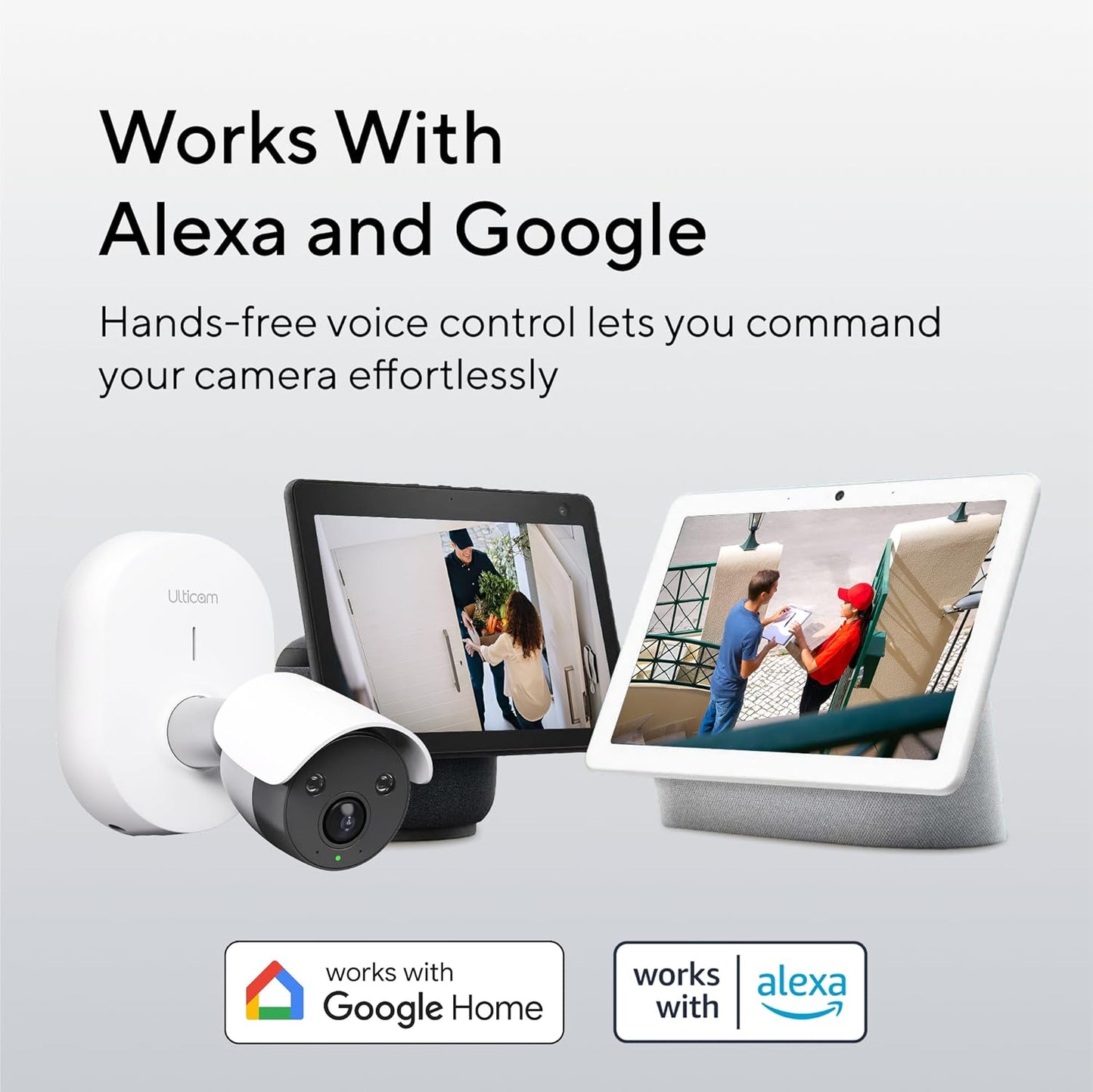 4K UHD Wired AI Security Camera, 160 Degree Wide Angle, Free 7 Day Cloud Storage, Dual PoE/WiFi Connectivity