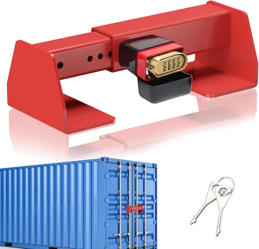 Shipping Cargo Container Door Lock, Heavy Duty Container Trailer Door Locks for Semi Trailers, Cargo Vans