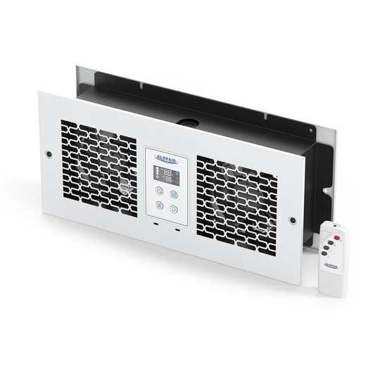 ALORAIR Room to Room Fan with Remote Control, 300CFM Through Wall Ventilation Fan with Dual Fans, Temperature Control, for Kitchen, Laundry, Room, RTR300CV