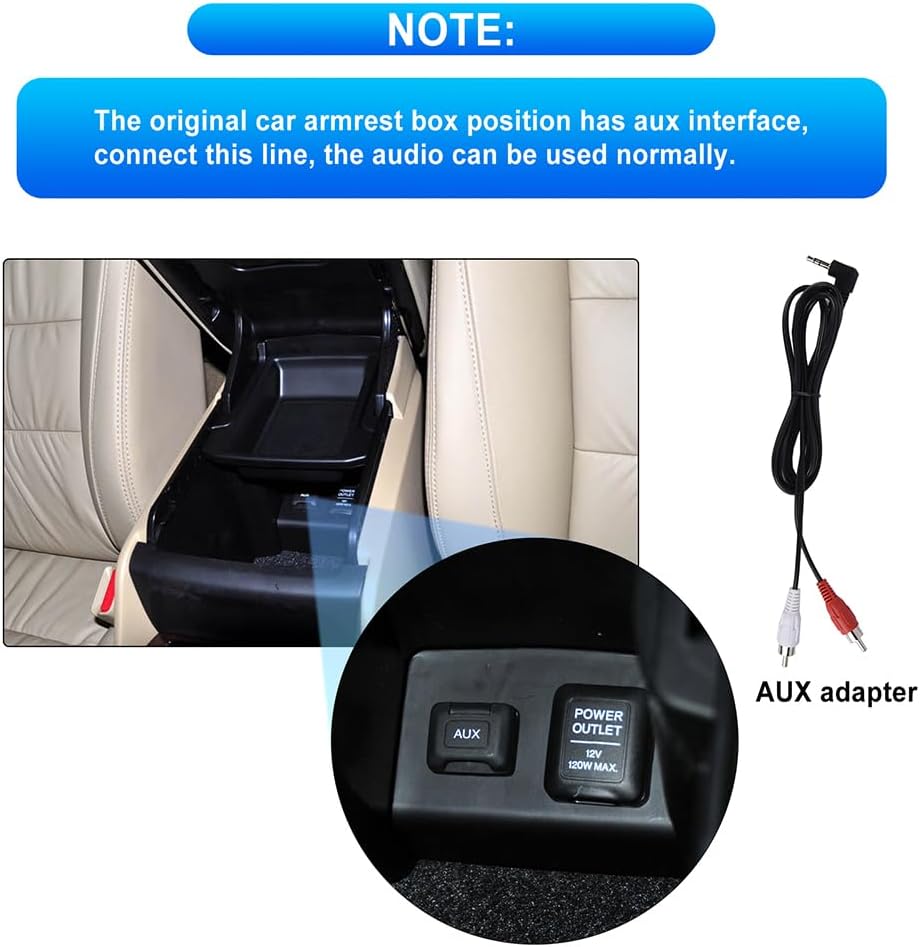2G+64G Car Stereo Radio for Honda Accord, 2008-2013 with Wireless Carplay Android Auto, 10.1 inch Touch Screen