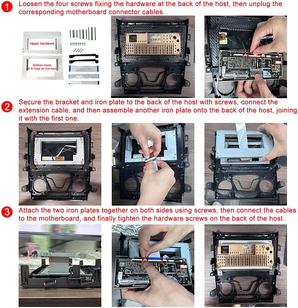 4G+64G Car Radio Stereo for Ford Fusion 2013-2019 for Ford Mondeo, Android 13 9 Inch Wireless Carplay/Android