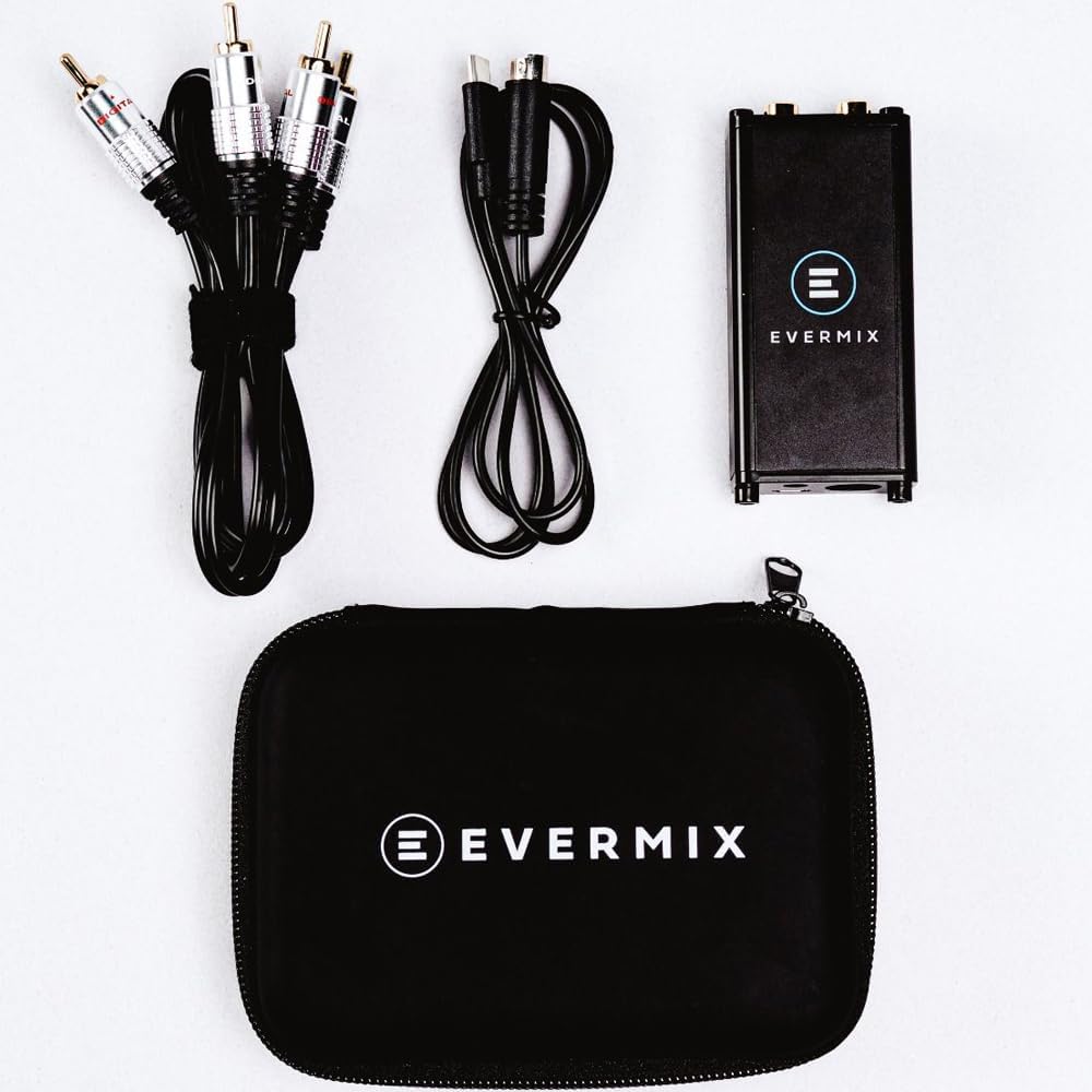 Portable DJ Audio Interface for Recording & Livestreaming (iOS & Android Compatible)