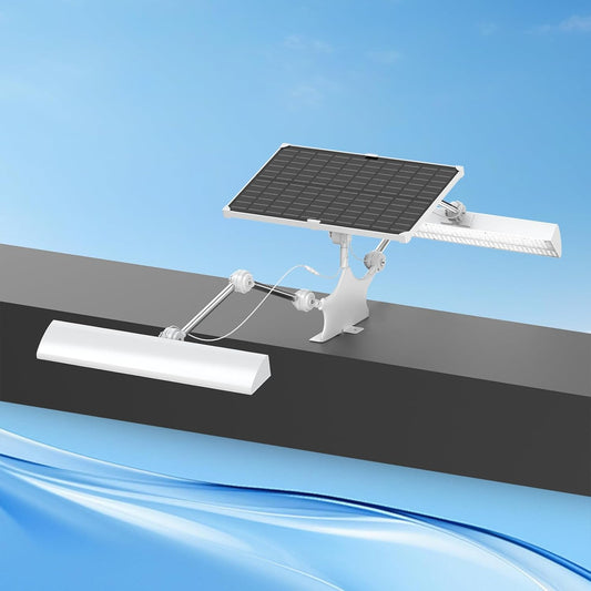 Outdoor Solar Sign Light, 420 LEDs, 5200 Lumens, 12000 mAh, IP65 Waterproof, Solar Powered Light