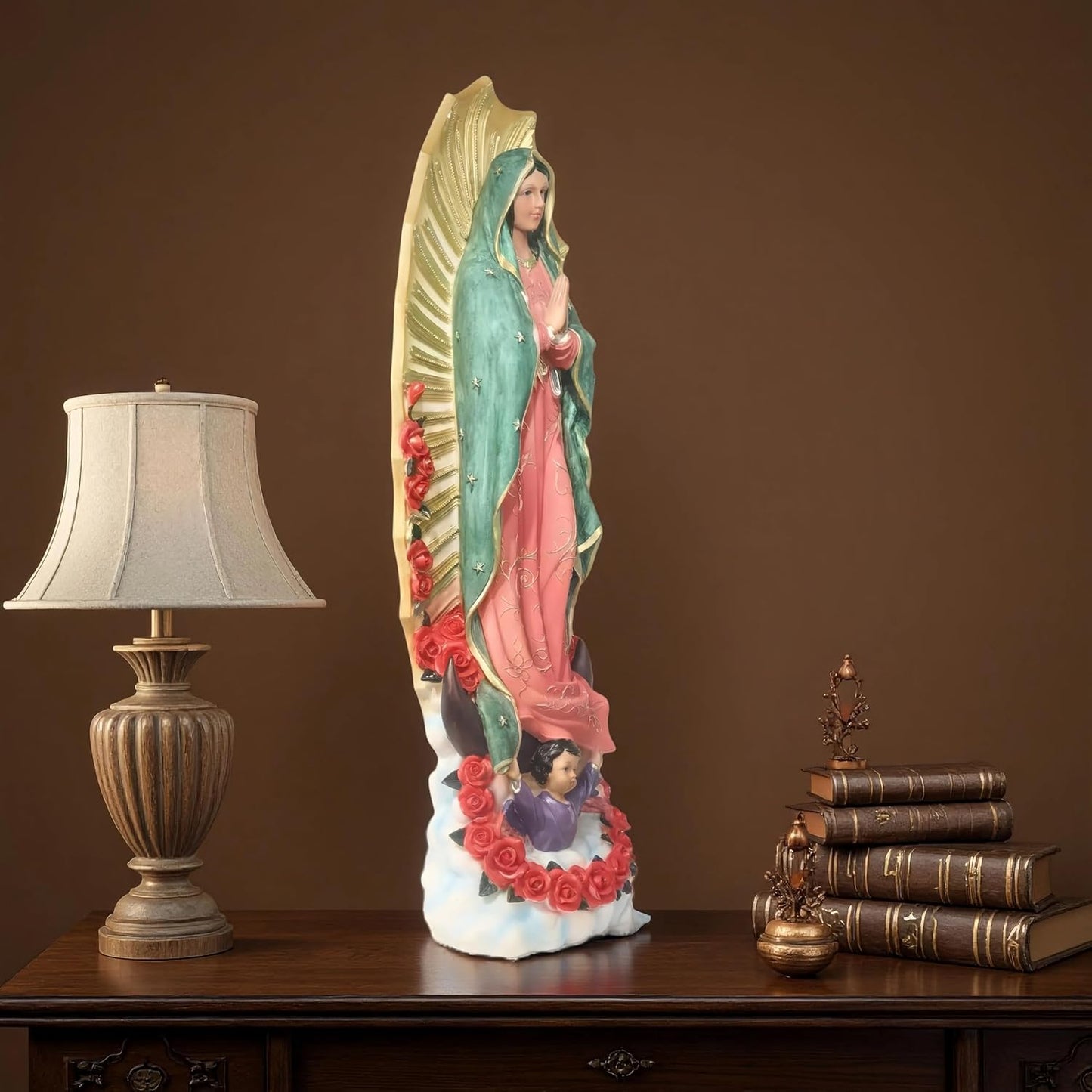 Our Lady of Guadalupe Large 36' High Christian Decor Religious Statue Catholic Gift