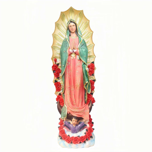 Our Lady of Guadalupe Large 36' High Christian Decor Religious Statue Catholic Gift