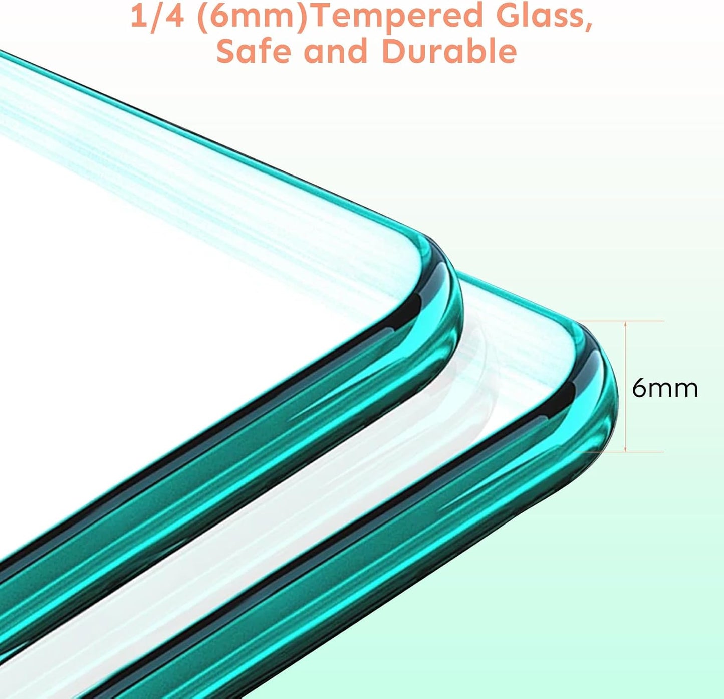 34'Wx72'H Frameless Reversible Pivot Shower Door, 1/4' Clear SGCC Tempered Glass and  Shatter Proof Film