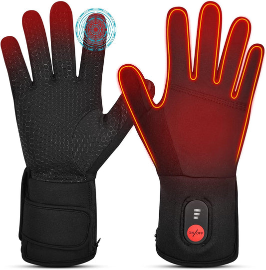 Heated Gloves, Battery Powered Liner for Women 04xxs