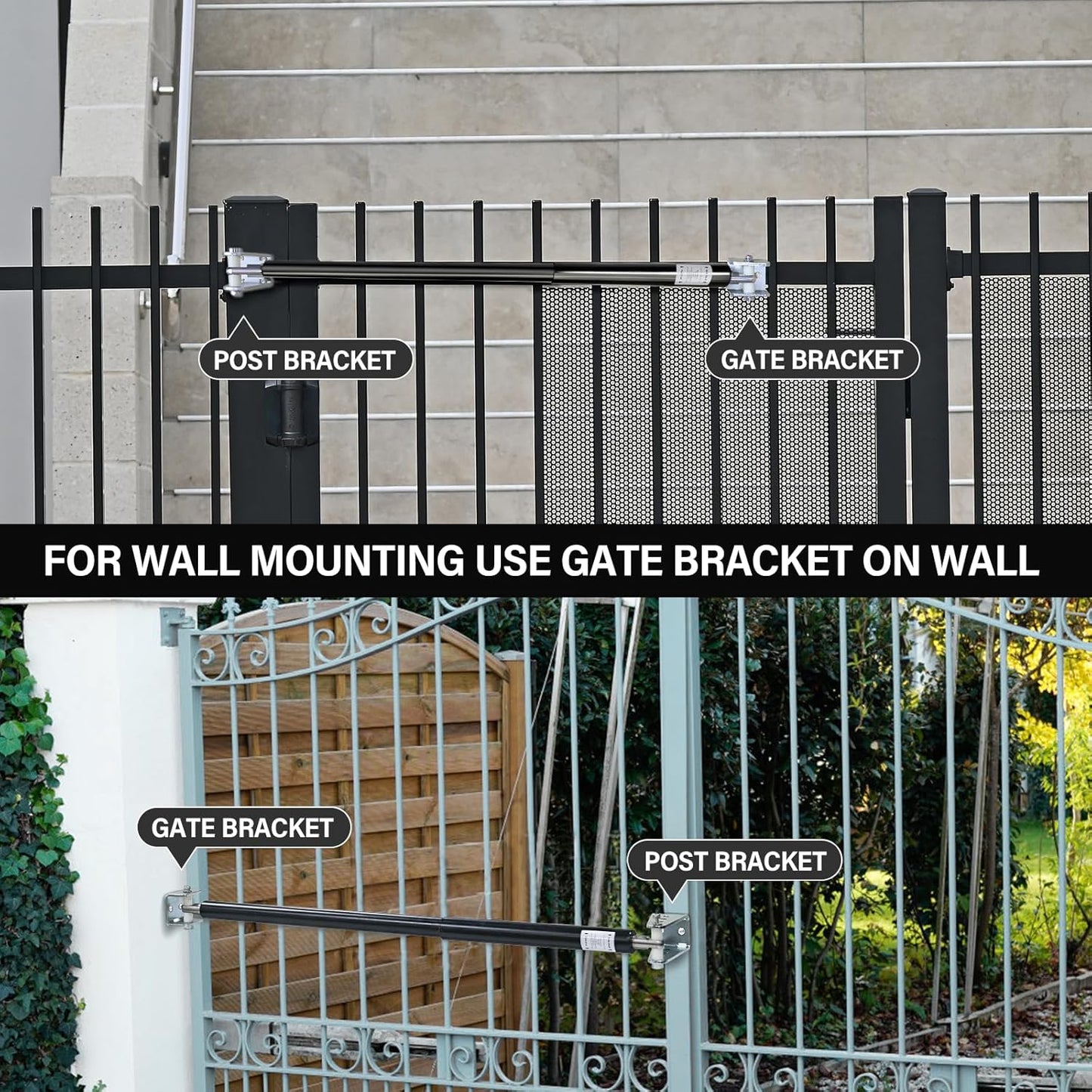 TB200 Hydraulic Outdoor Gate Closer for 50 to 145 lb. Gates