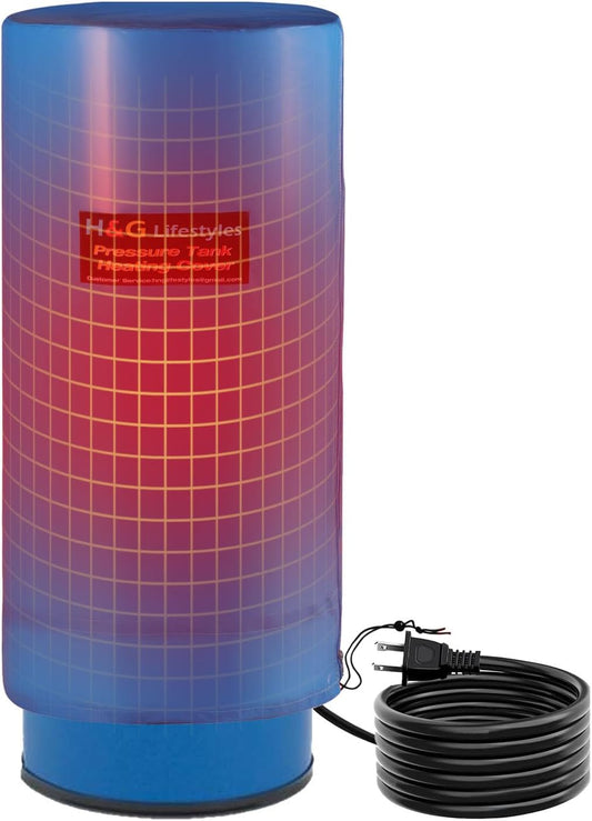 Heated Well Pressure Tank Cover Insulation Jacket, Water Tank Insulated Blanket Heater, Freeze Proof