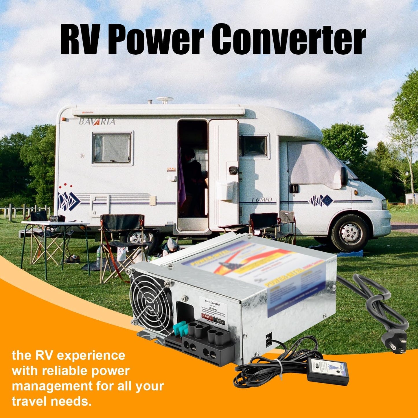 PD9260 RV Power Converter, 60Amp 120V to 12V RV Converter Charger 9200 Series Converter/Charger