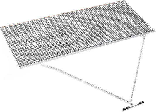 5 x 3 FT Heavy Duty Durable Drag for ATV/UTV and Tractors, Steel Mesh Field Surface Leveling Drag Mat