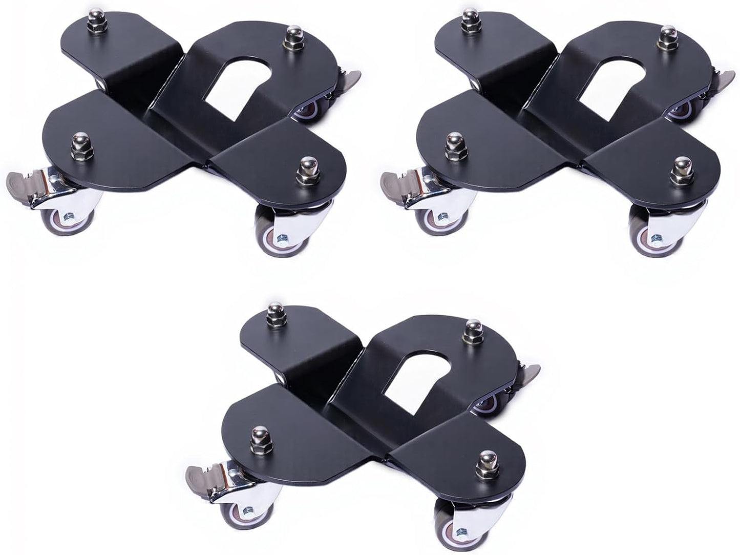 Piano Trolley, Set of 3, Convenient for Transporting Grand Pianos & Other Large Items, 2000lb Capacity