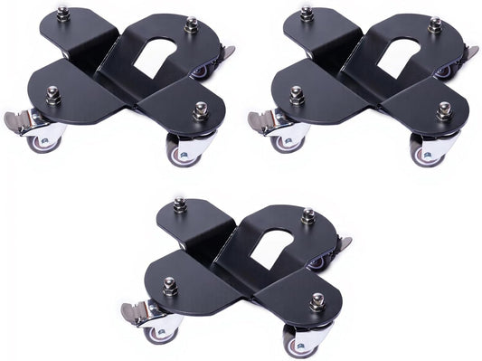 Piano Trolley, Set of 3, Convenient for Transporting Grand Pianos & Other Large Items, 2000lb Capacity