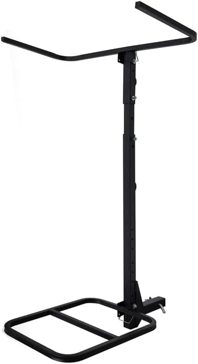 Heavy-Duty Vertical Hitch Mount Kayak Rack, Fits Kayaks Up to 12 Ft, 150 lbs Cap., Compatible with 2' Hitch Receiver