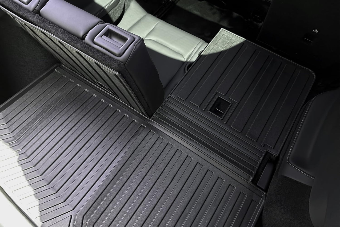 Tesloid.com Tesla Model Y Mats Cargo Mats for 7 Seater