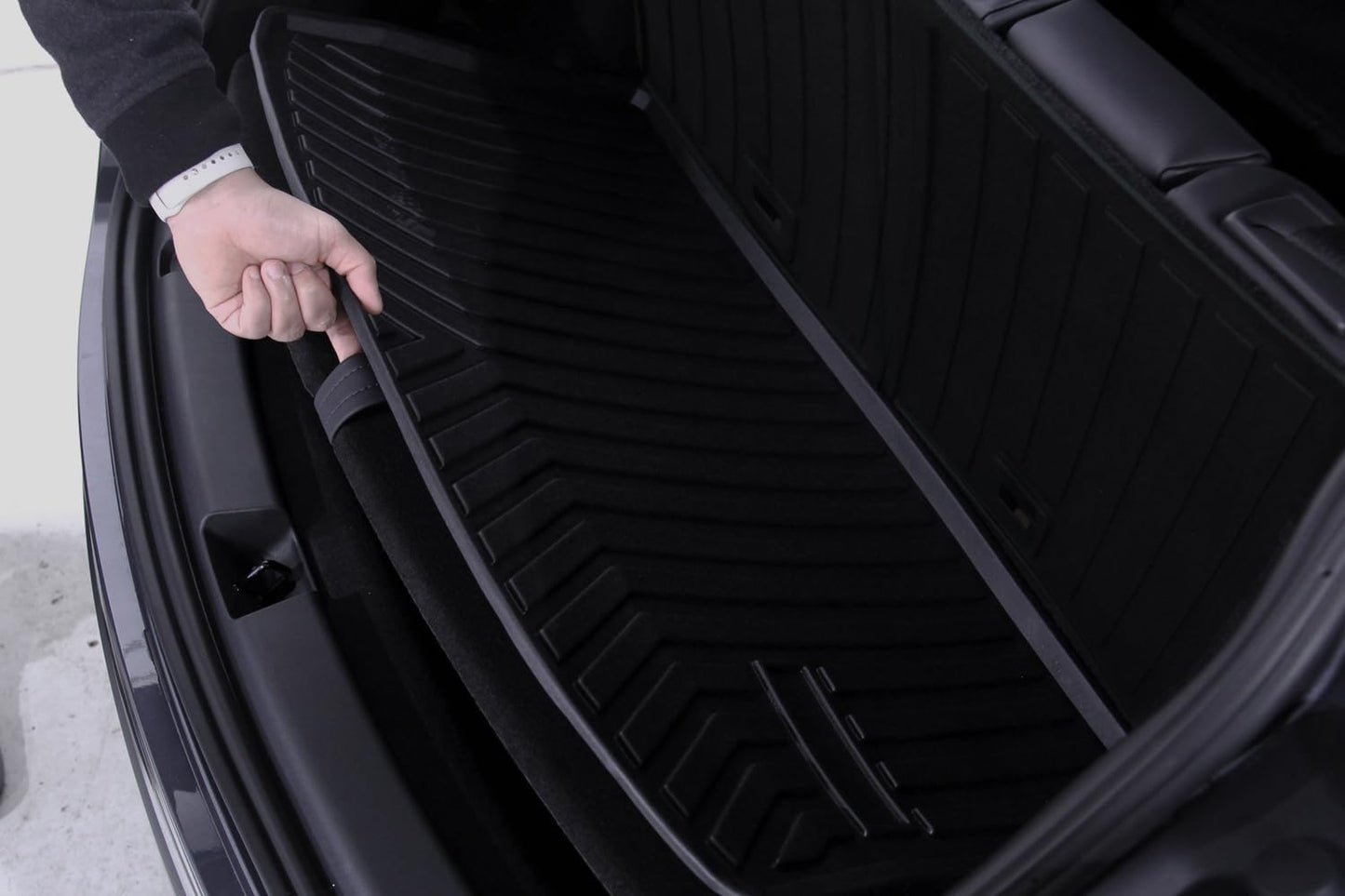 Tesloid.com Tesla Model Y Mats Cargo Mats for 7 Seater