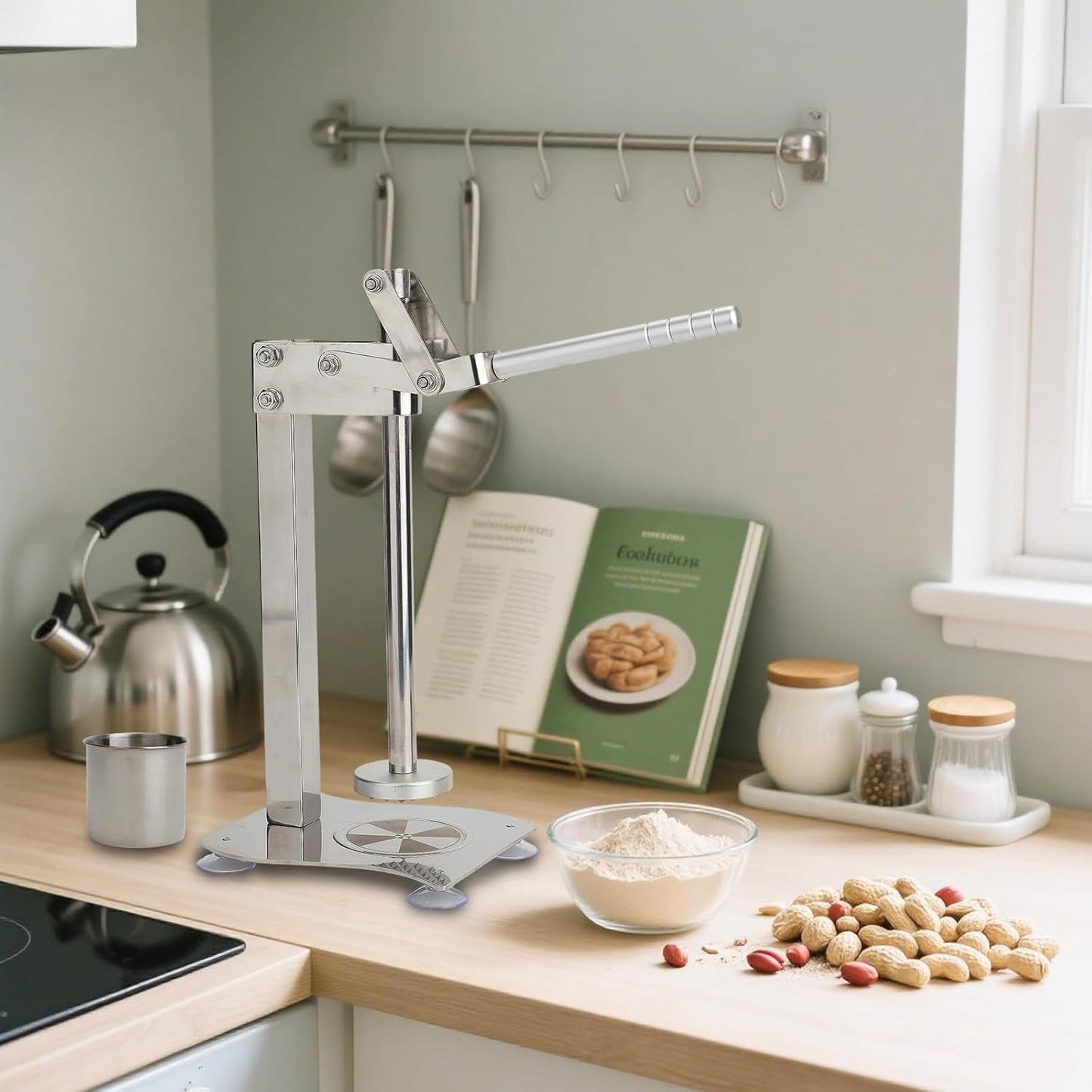 Heavy Duty Lemon Squeezer & Press, Citrus Juicer with Muddler for Lemonade Stand Supplies