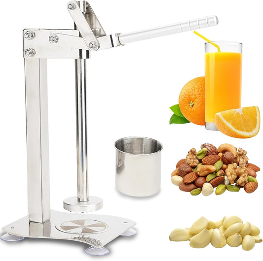 Heavy Duty Lemon Squeezer & Press, Citrus Juicer with Muddler for Lemonade Stand Supplies