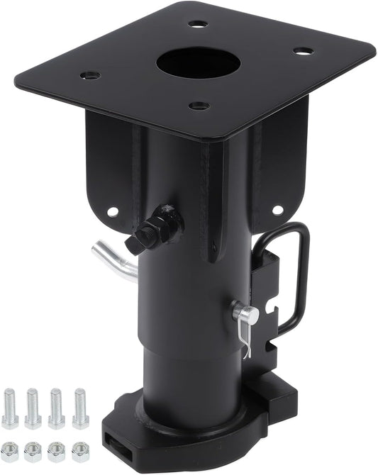 5th Wheel to Gooseneck Adapter, Adjustable 17' Hitch Converter with 2-5/16'  Ball, Heavy-Duty Steel
