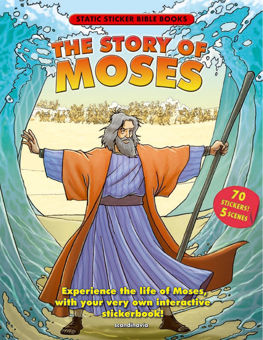 The Story of Moses Static Sticker Book